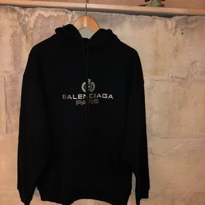 Oversized Balenciaga Paris Hoodie